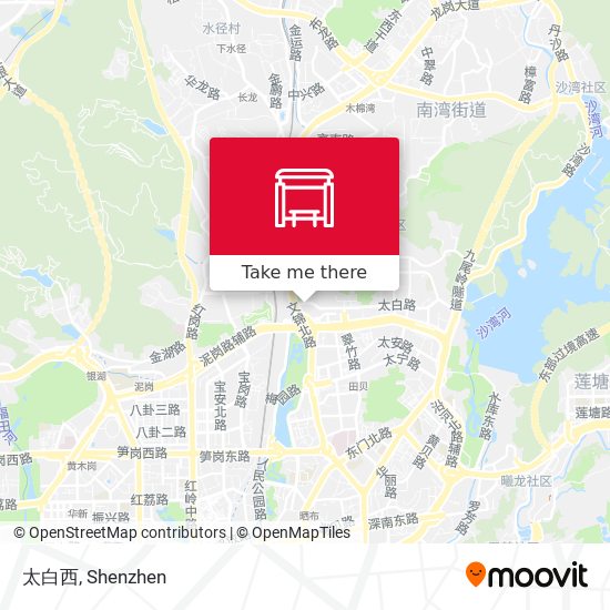 太白西 map