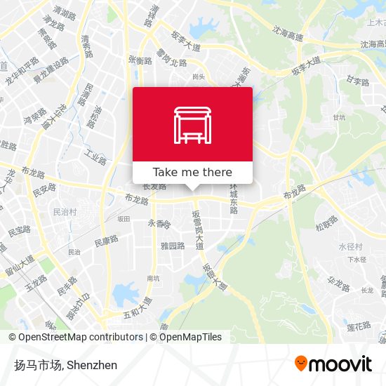 扬马市场 map