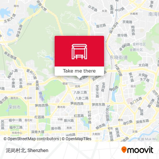 泥岗村北 map