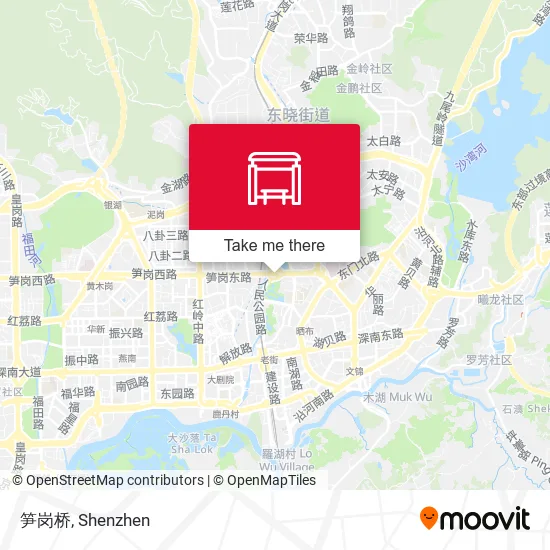 笋岗桥 map