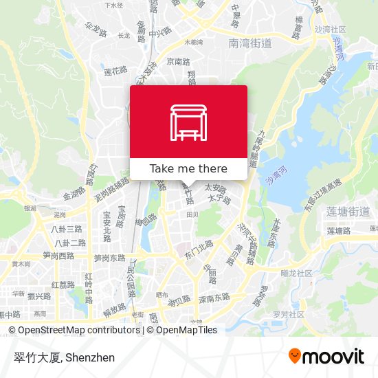 翠竹大厦 map