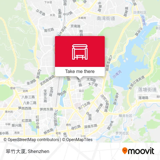 翠竹大厦 map