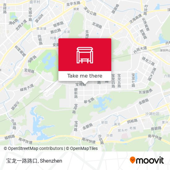 宝龙一路路口 map