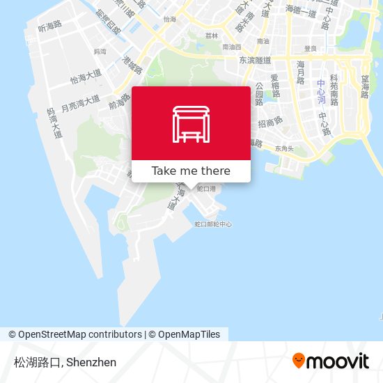 松湖路口 map
