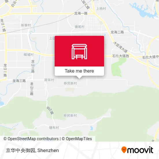 京华中央御园 map