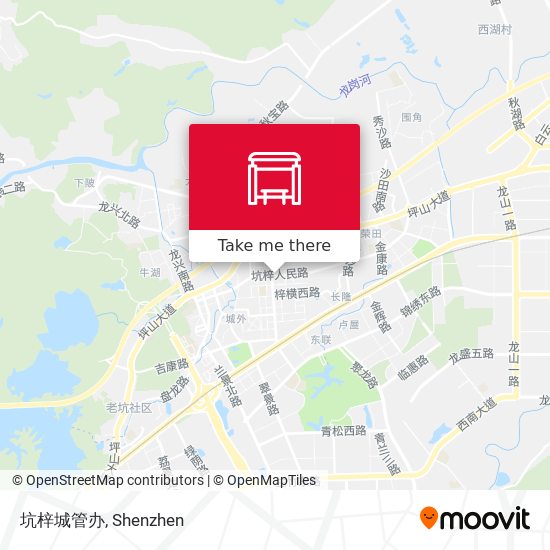 坑梓城管办 map