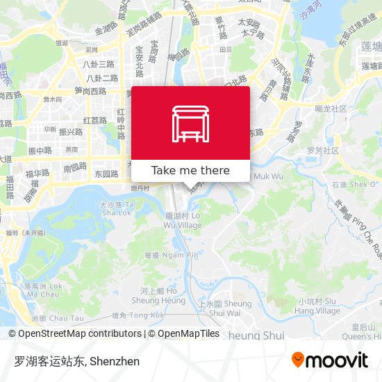 罗湖客运站东 map
