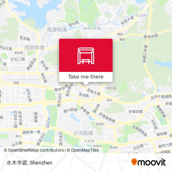 水木华庭 map
