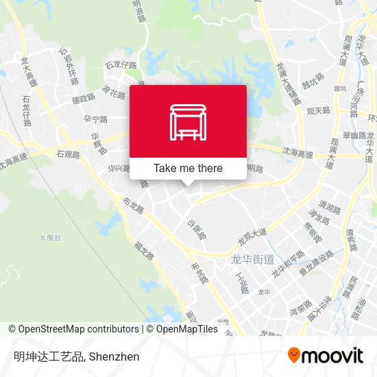 明坤达工艺品 map