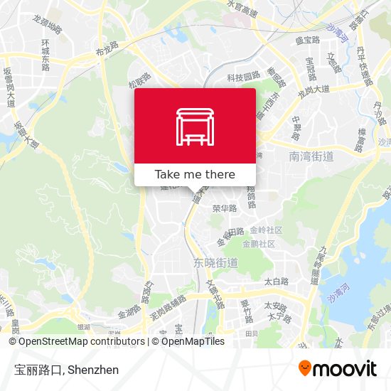 宝丽路口 map
