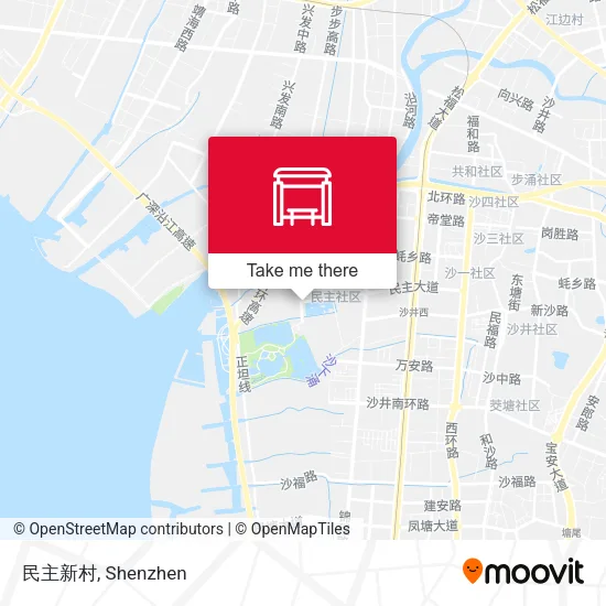 民主新村 map