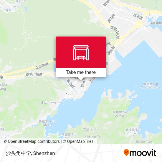 沙头角中学 map