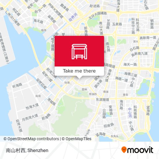 南山村西 map