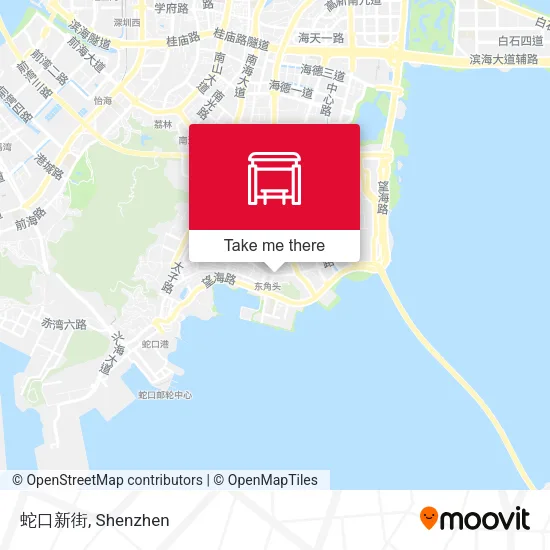 蛇口新街 map