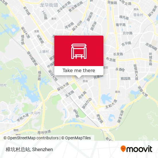 樟坑村总站 map