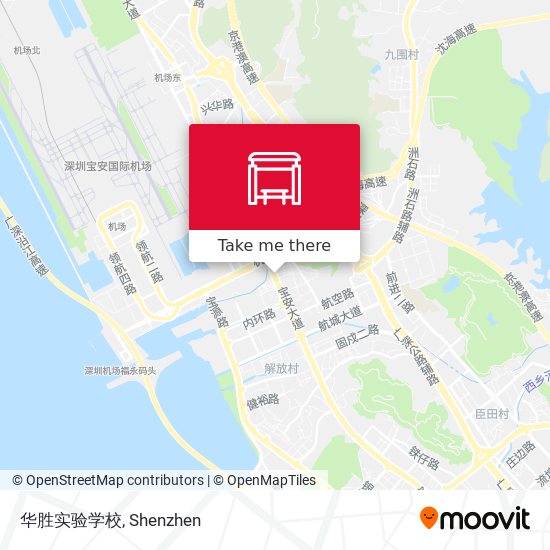 华胜实验学校 map