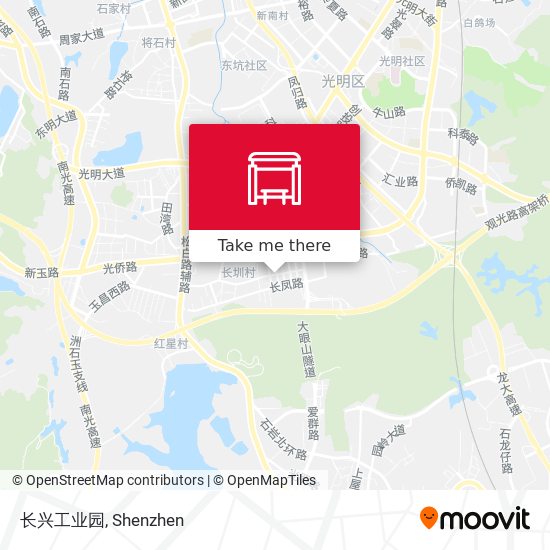长兴工业园 map