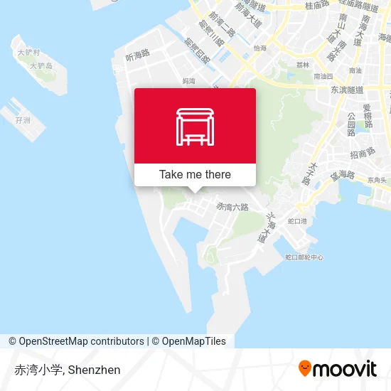 赤湾小学 map