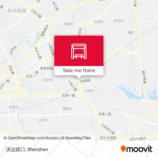 演达路口 map