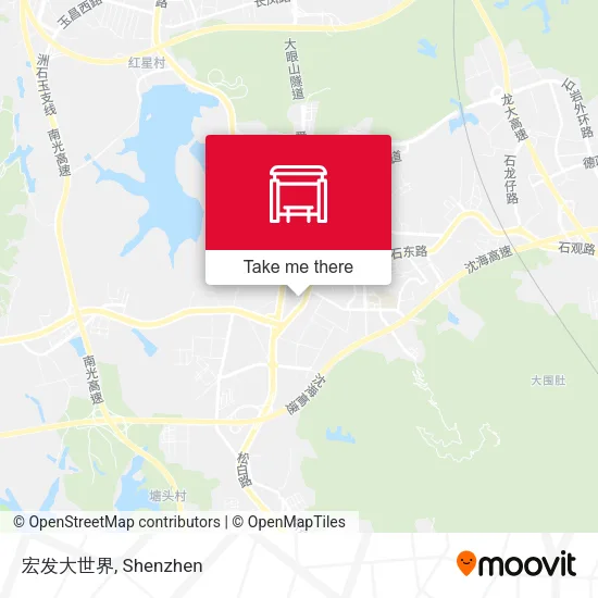 宏发大世界 map
