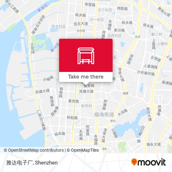 雅达电子厂 map