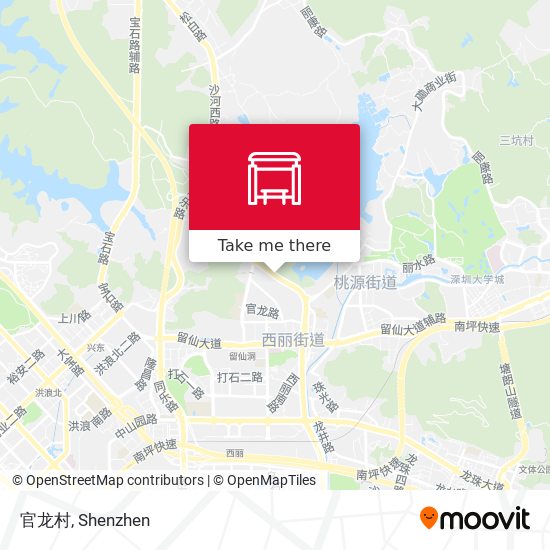 官龙村 map
