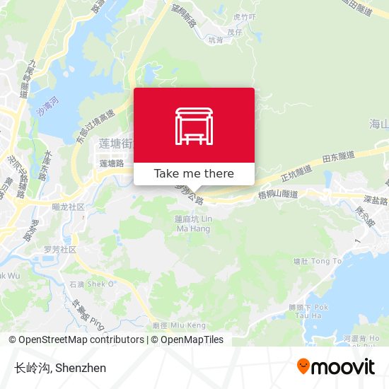 长岭沟 map