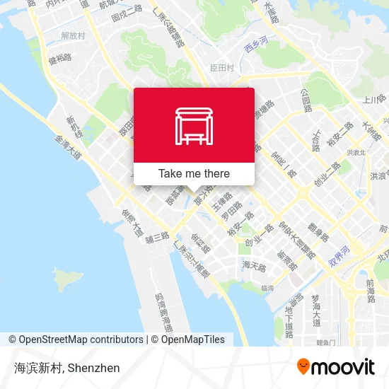 海滨新村 map