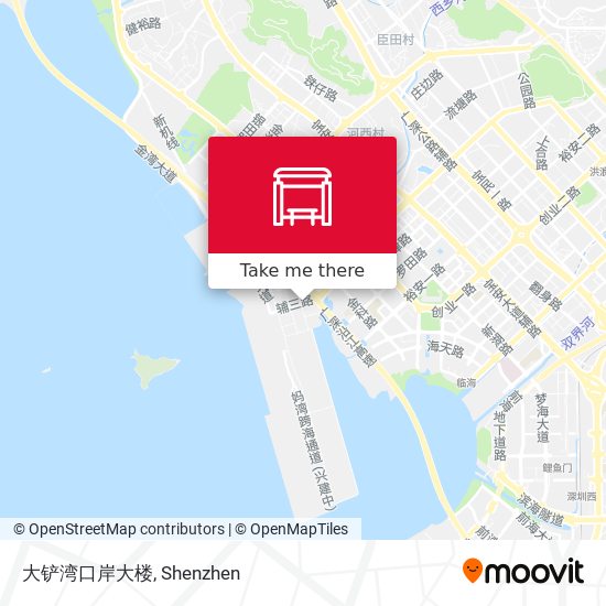大铲湾口岸大楼 map
