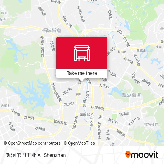 观澜第四工业区 map