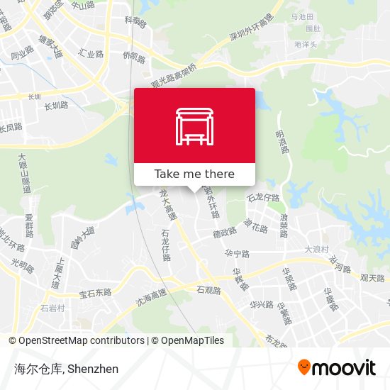 海尔仓库 map