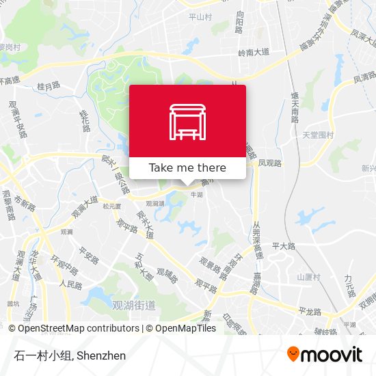 石一村小组 map