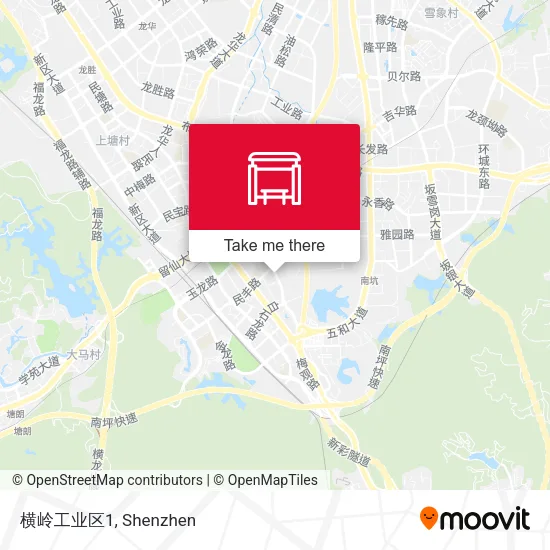 横岭工业区1 map
