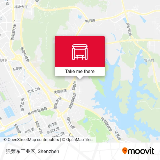 强荣东工业区 map