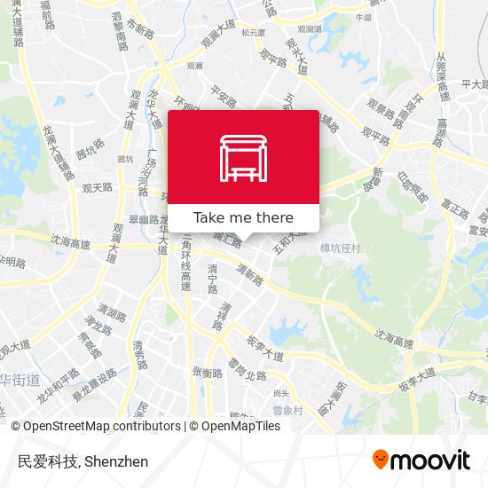 民爱科技 map