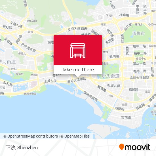 下沙 map