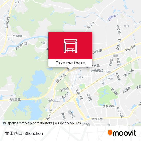 龙田路口 map