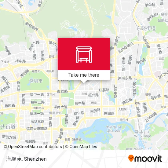 海馨苑 map