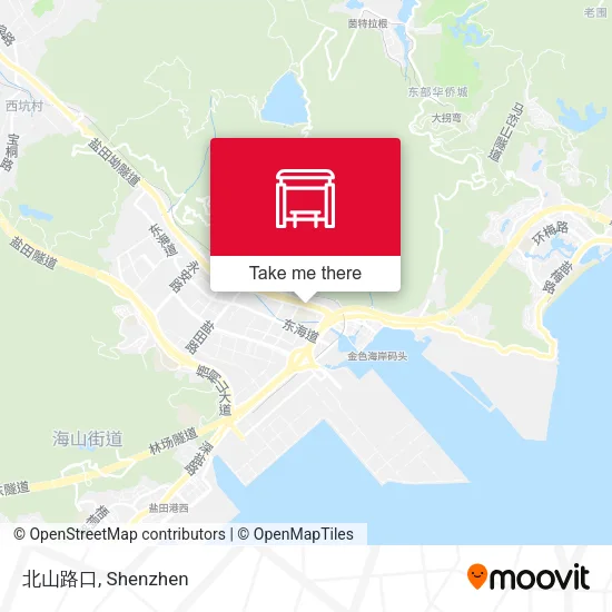 北山路口 map