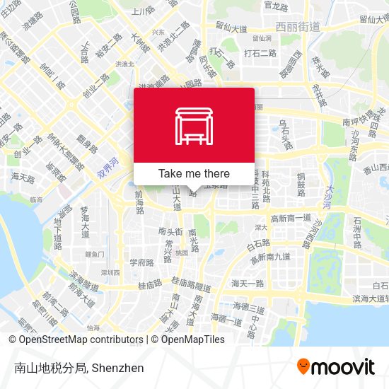 南山地税分局 map