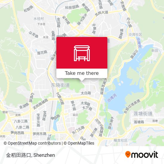 金稻田路口 map