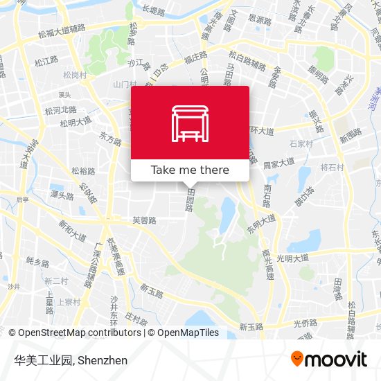华美工业园 map
