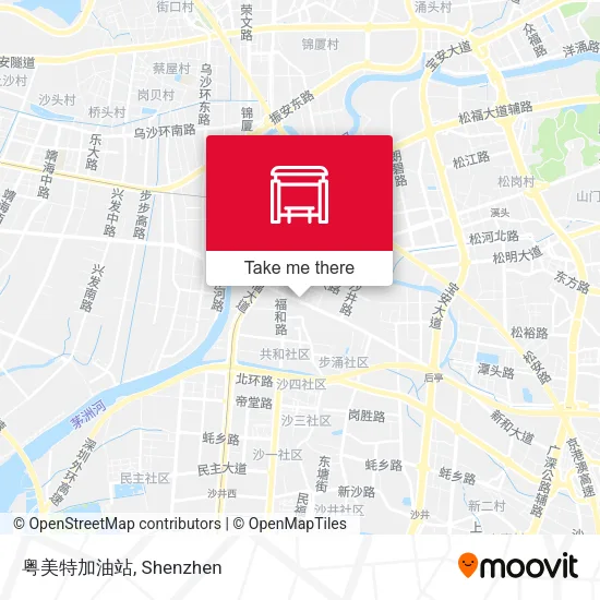粤美特加油站 map