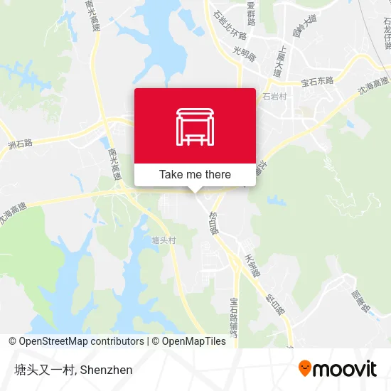塘头又一村 map