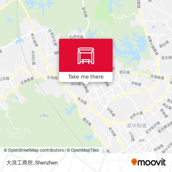 大浪工商所 map
