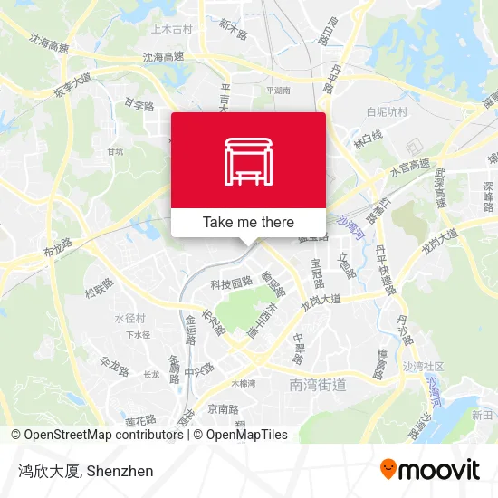 鸿欣大厦 map