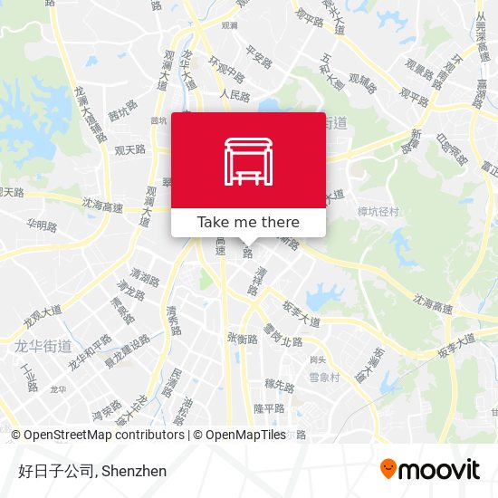 好日子公司 map