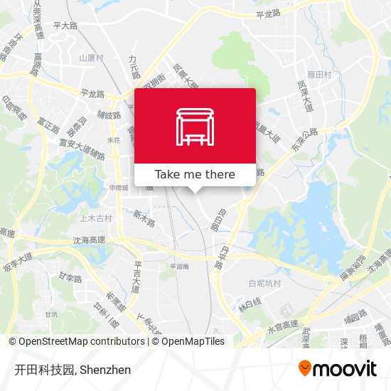 开田科技园 map