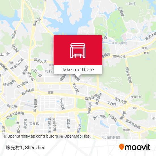 珠光村1 map