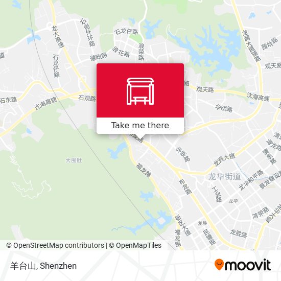 羊台山 map